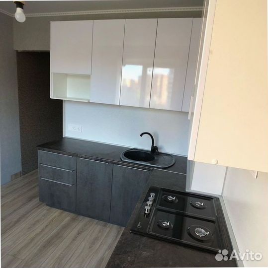 Кухни прямые на заказ Оазис