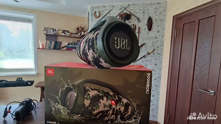 Портативная акустика JBL Boombox 2, squad