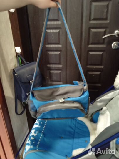 Детские санки коляска 