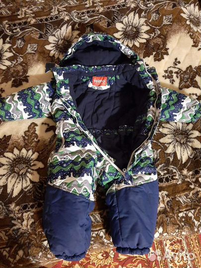 Детский зимний комбинезон