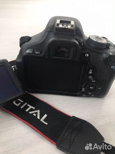 Зеркальный фотоаппарат Canon eos 600d