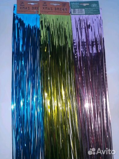 Дождик новогодний