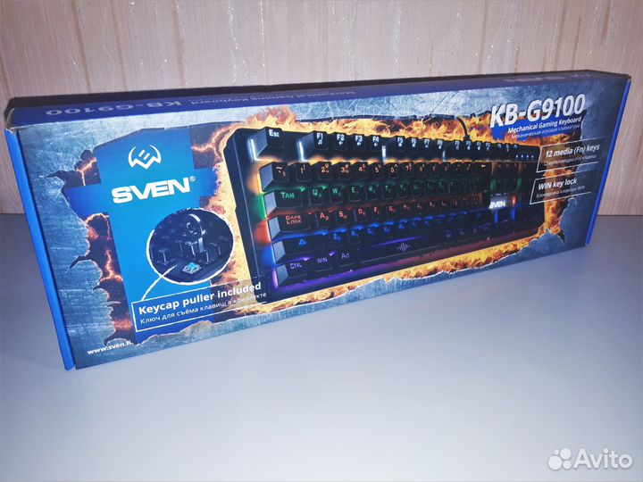 Новая Игровая Механическая Клавиатура Sven Gaming