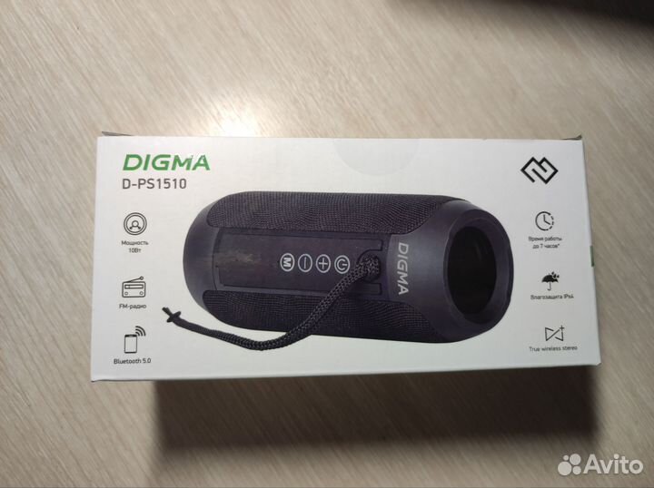 Портативная колонка Digma D-PS 1510