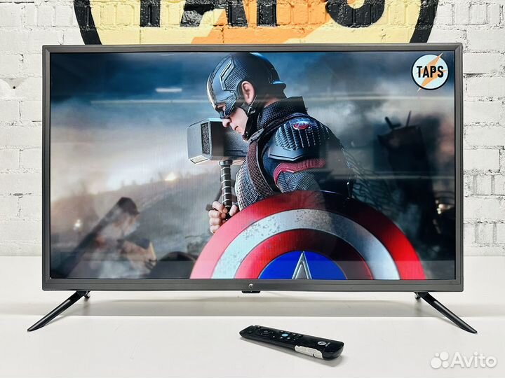 Большой свежий Hi 82см SMART TV Full HD