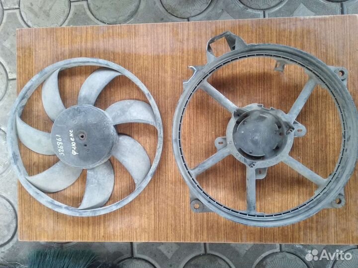 Вентилятор кондиционера Renault Fluense