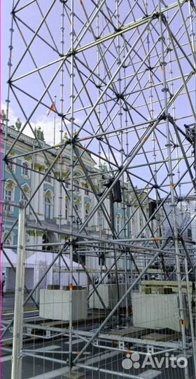 Сценические конструкции Layher траверсы/подиумы