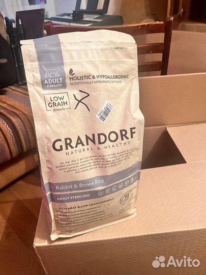 Корм для кошек grandorf