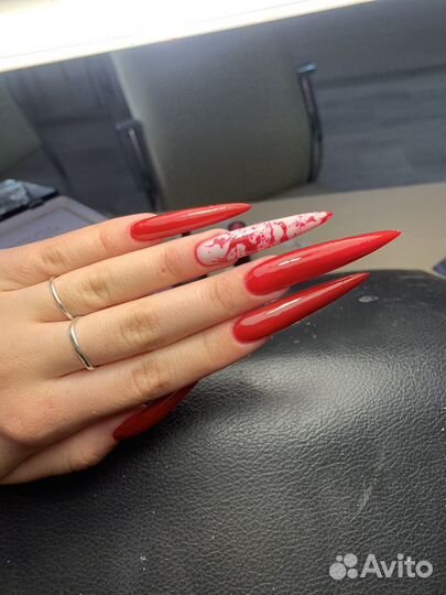 Маникюр, наращивание,покрытие гель лаком