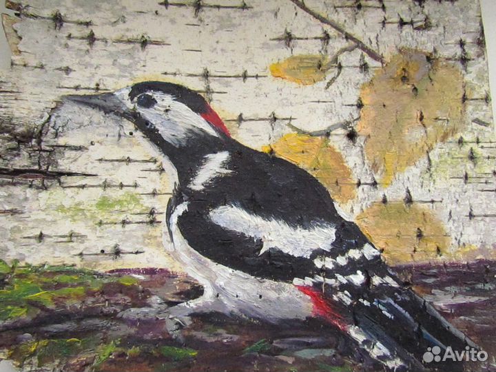 Картина на бересте 