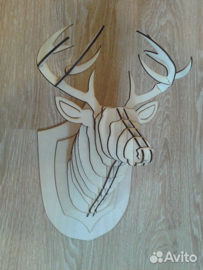 Декоративная голова оленя