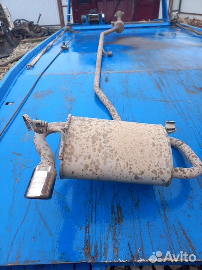 Renault duster глушитель