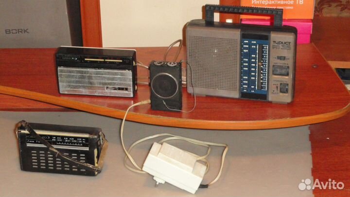 Приемник Селга,Ирень,Турист,Сокол СССР-5шт.-компл