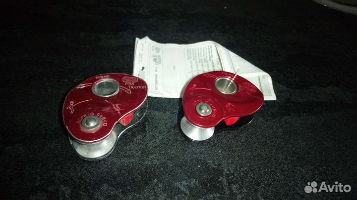 Снаряжение Petzl Vento Vertical Red fox Ринг