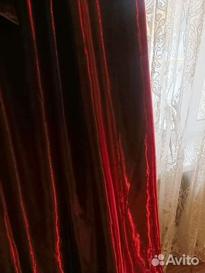 Шторы с ламбрикеном бу