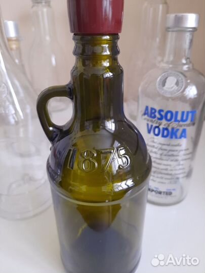 Штоф, графин стеклянный