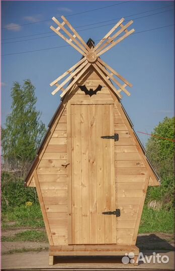 Уличный туалет с установкой GAR209