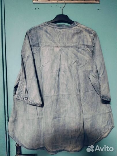 Джинсовая блузка