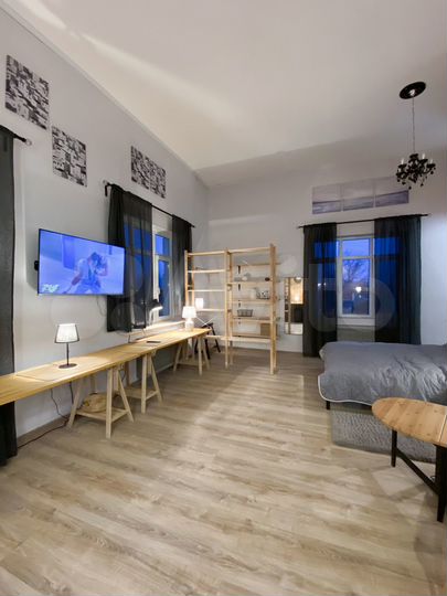 Квартира-студия, 47,8 м², 6/6 эт.