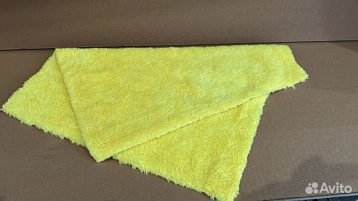 Салфетка микрофибра желтая