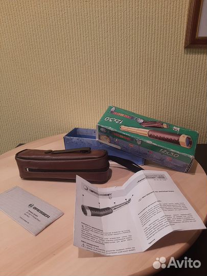 Подзорная труба капитанская 6+