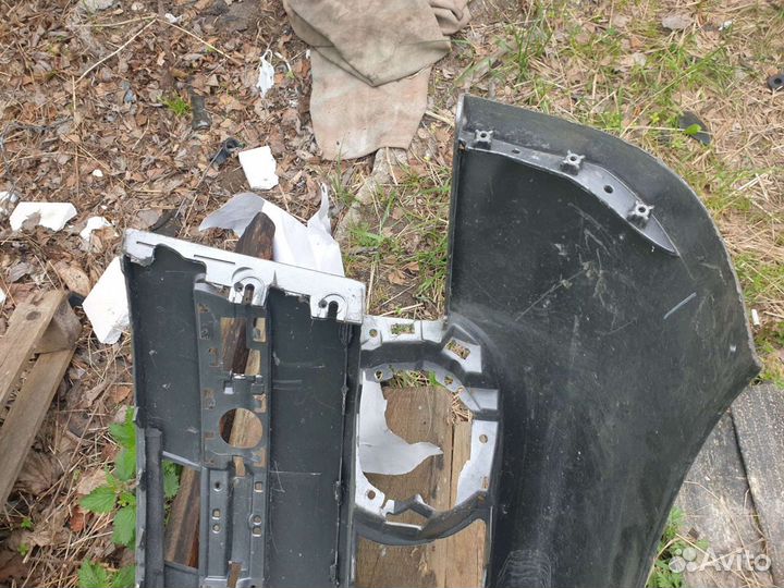 Бампер передний Ауди A8 D3 2005-2007 рестайл