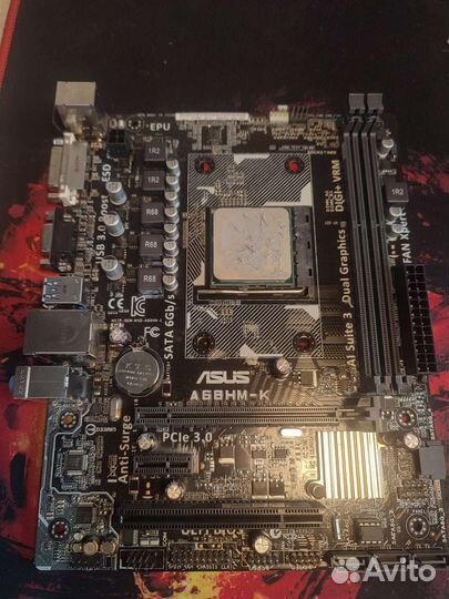 Материнская плата с процессором amd athlon