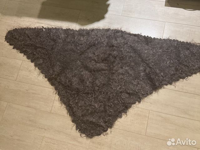 Платок шаль из шерсти козы