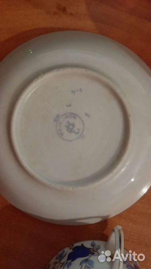 Чашка с блюдцем. Новгород