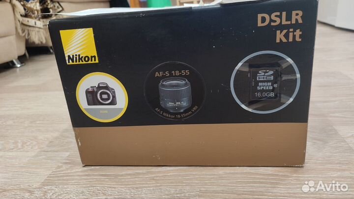 Зеркальный фотоаппарат Nikon D3300