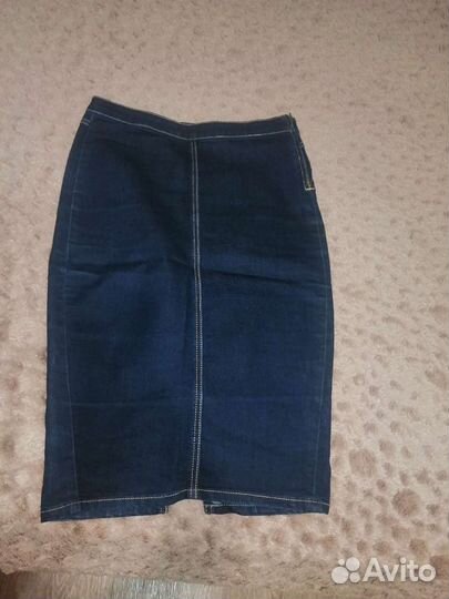 Юбка джинсовая