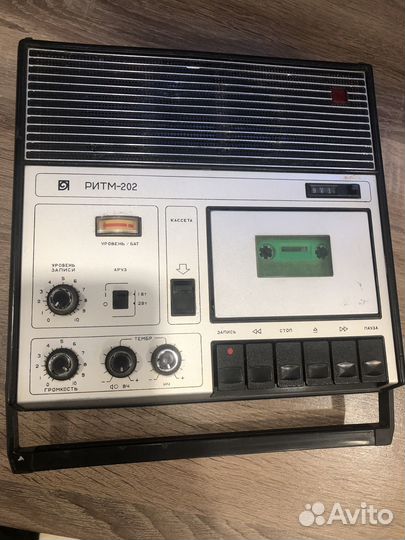 Магнитофон кассетный, Ритм 202 ''