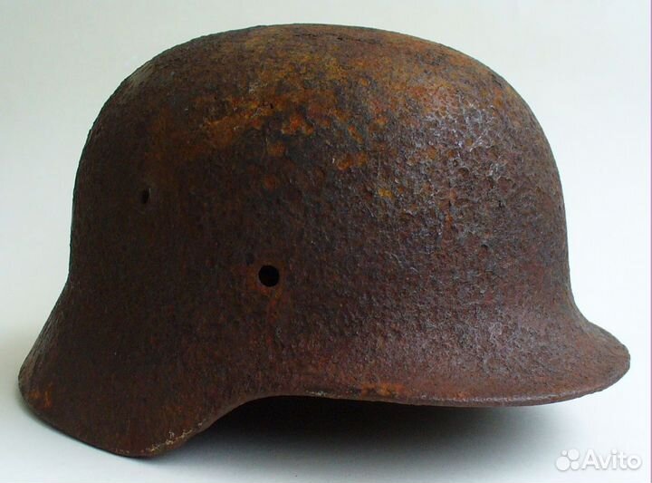 Каска немецкая М 40 ВОВ Оригинал Копанина