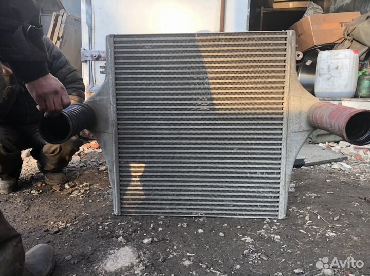 Интеркулер на Ман, радиатор интеркулера MAN