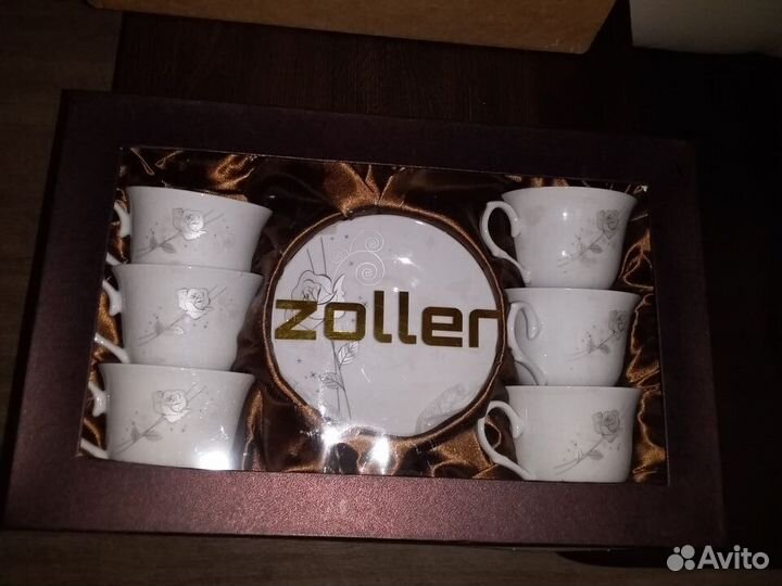 Чайный сервиз Zoller, китайский фарфор, новый