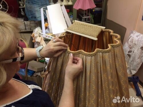 Перетяжка, ремонт, реставрация абажуров