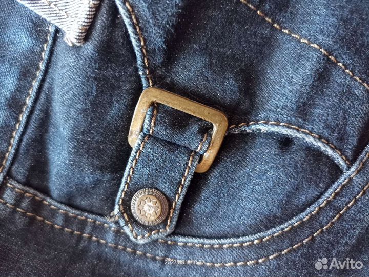 Бриджи джинсовые женские 50-52