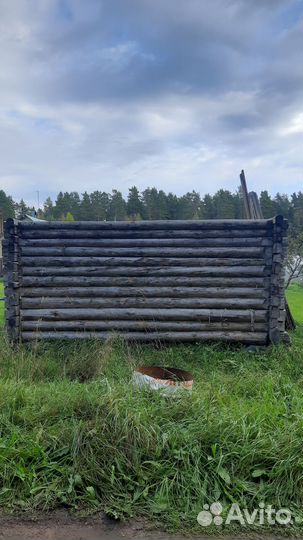 Сруб бани 3х4