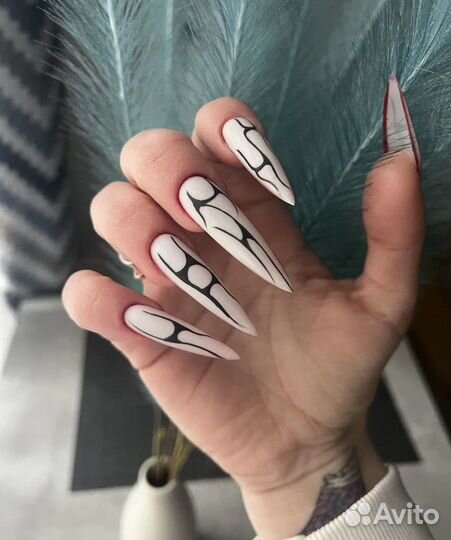 Маникюр, наращивание ногтей, крейзи нейлс