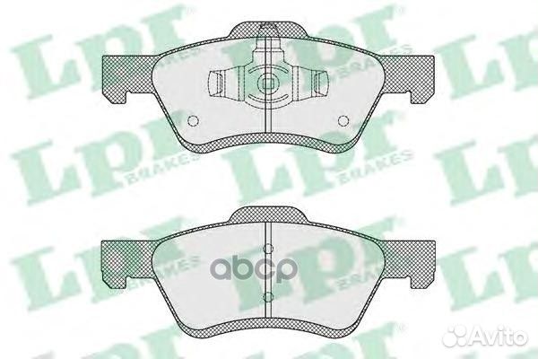 Колодки торм.диск. 05p1622 Lpr
