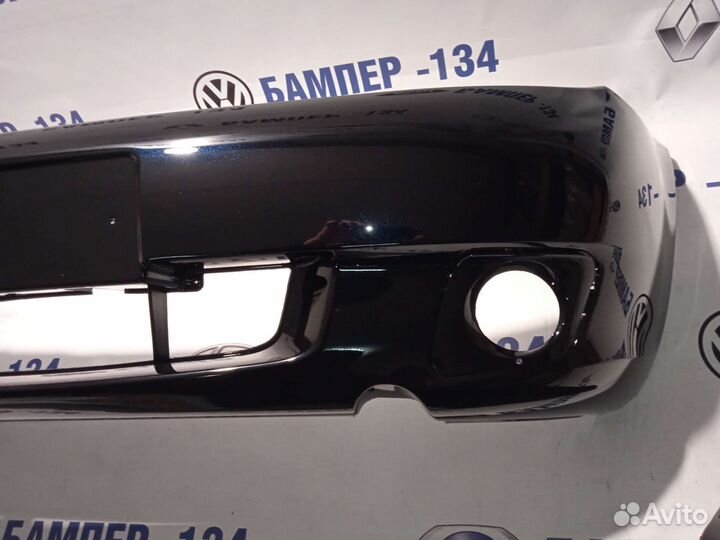 Бампер передний Калина 1 Сине-черный