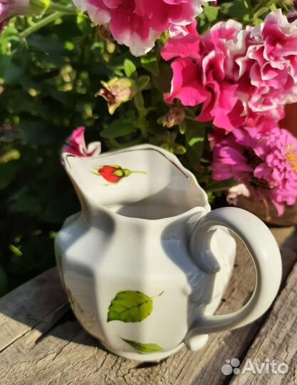 Сливочник фарфор Вербилки