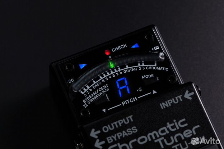 Педаль гитарная тюнер, Япония Boss TU-3w