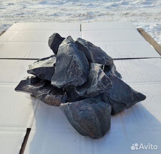 Базальт колотый премиум камни для сауны бани