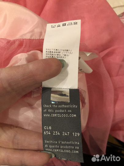 Платье для девочки Blumarine baby 6-7 лет
