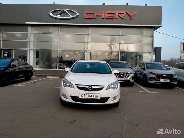 Opel Astra 1.6 AT, 2011, 244 000 км