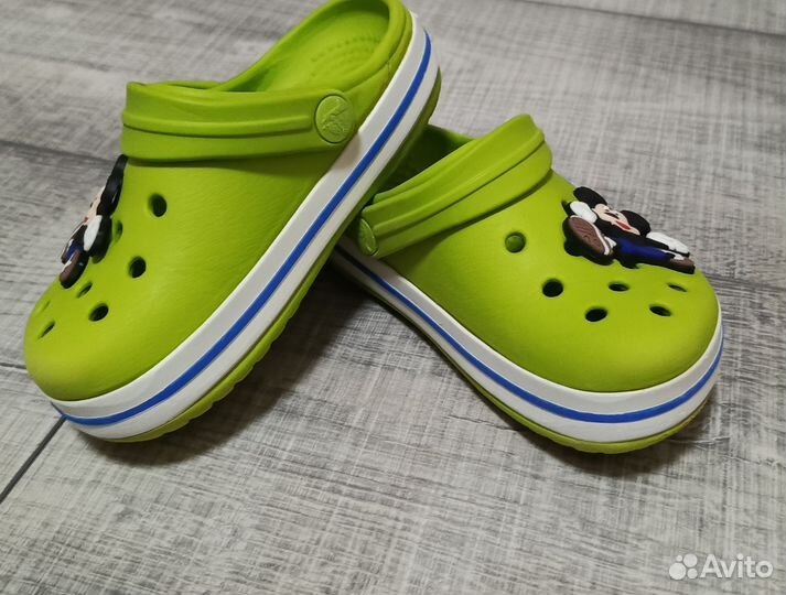 Сабо crocs c6 -7. размер/ 14см. 23-24 размер