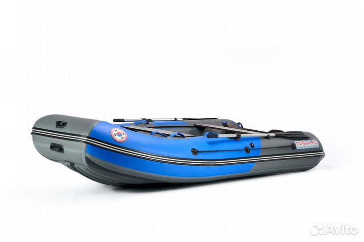 Лодка mishimo PRO 315 в синем цвете