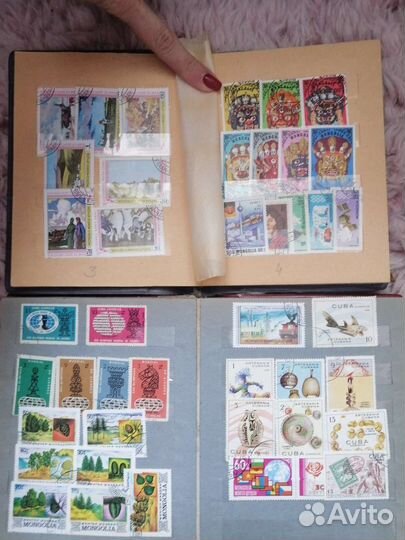 Альбомы с марками