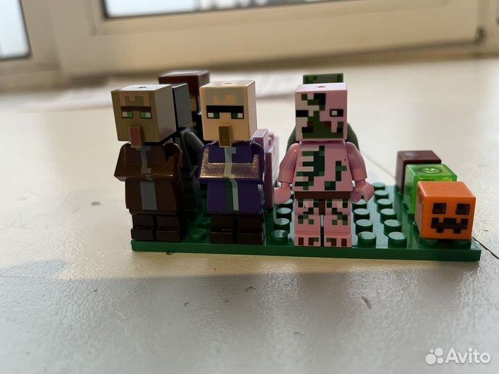 Lego minecraft минифигурки